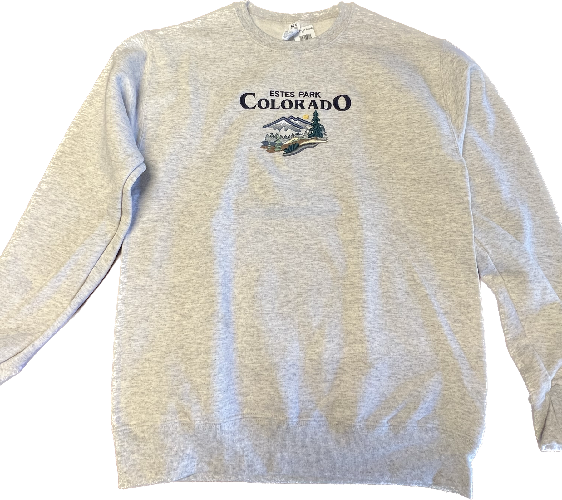 Alpine Elegance Embroidered Crewneck