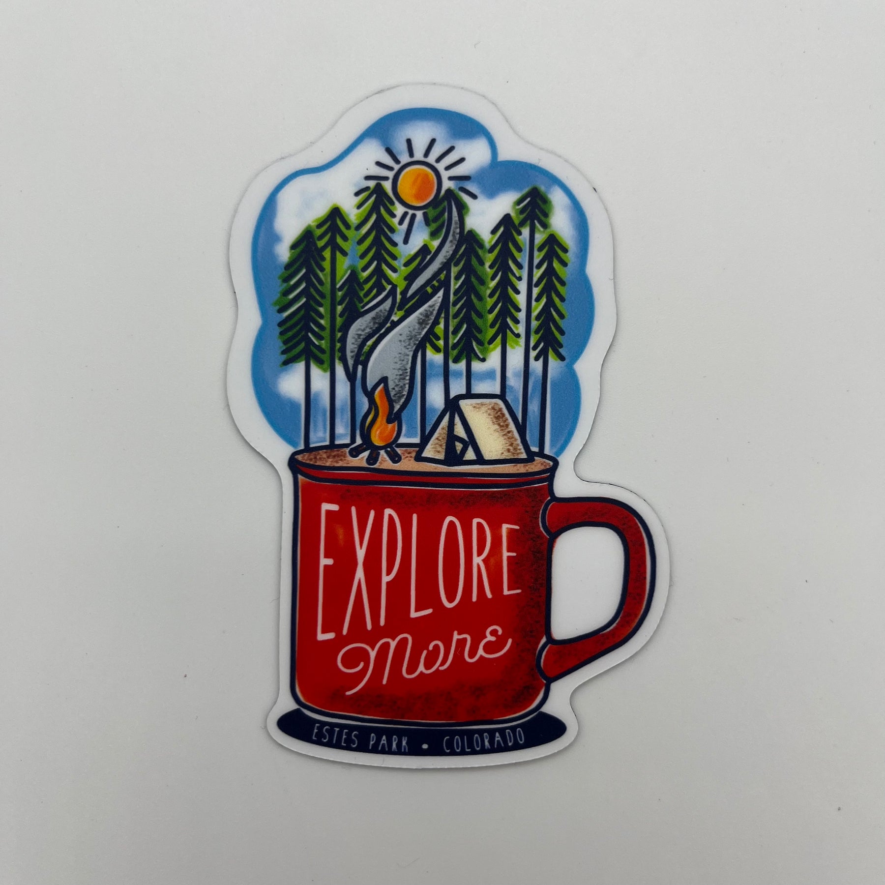 Magnet - Explore More - Campfire Mug