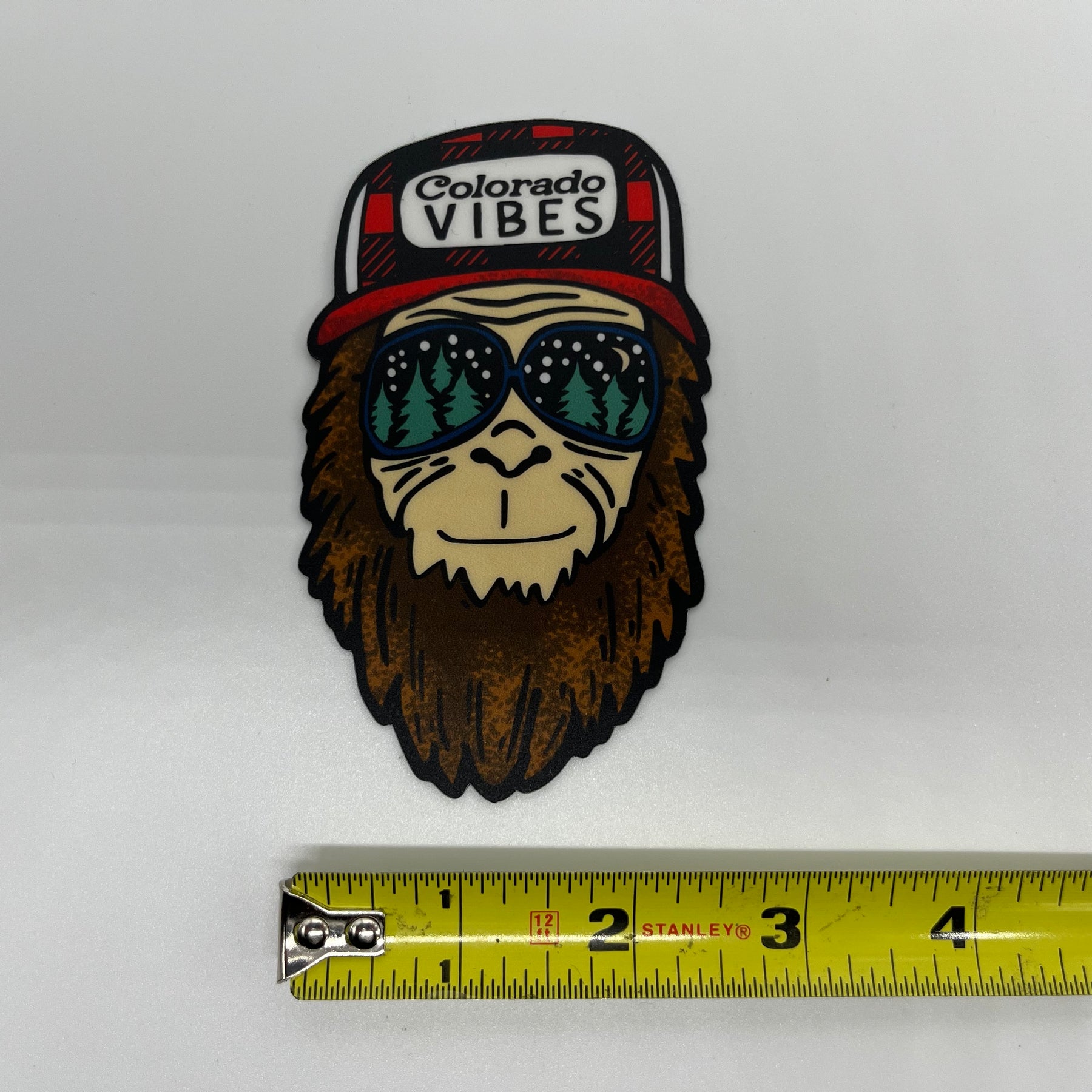Magnet - Colorado Vibes - Yeti - Die Cut
