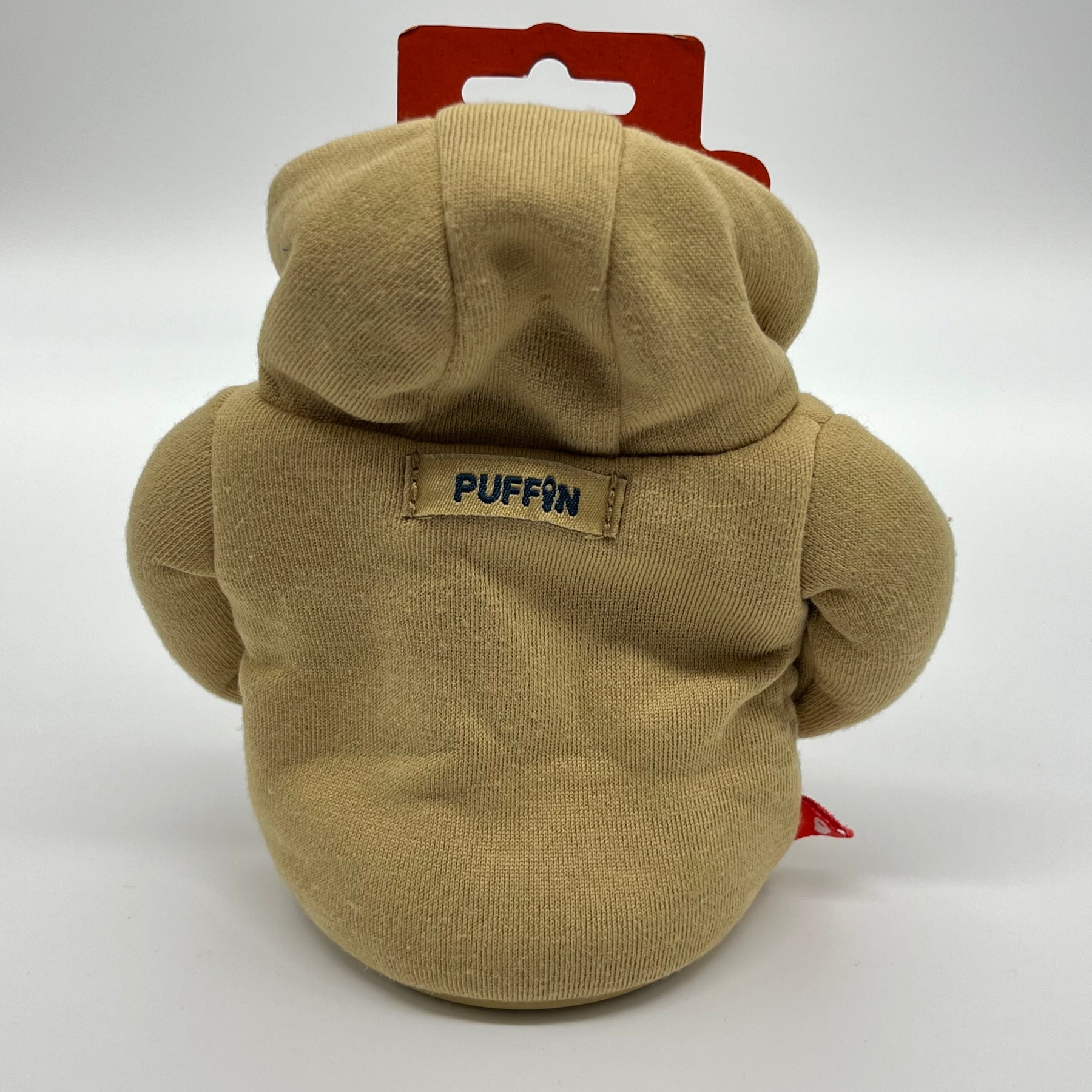 Puffin Drink Holder - Tan Sweatshirt w/ custom Colorado Flag Logo - 12 oz