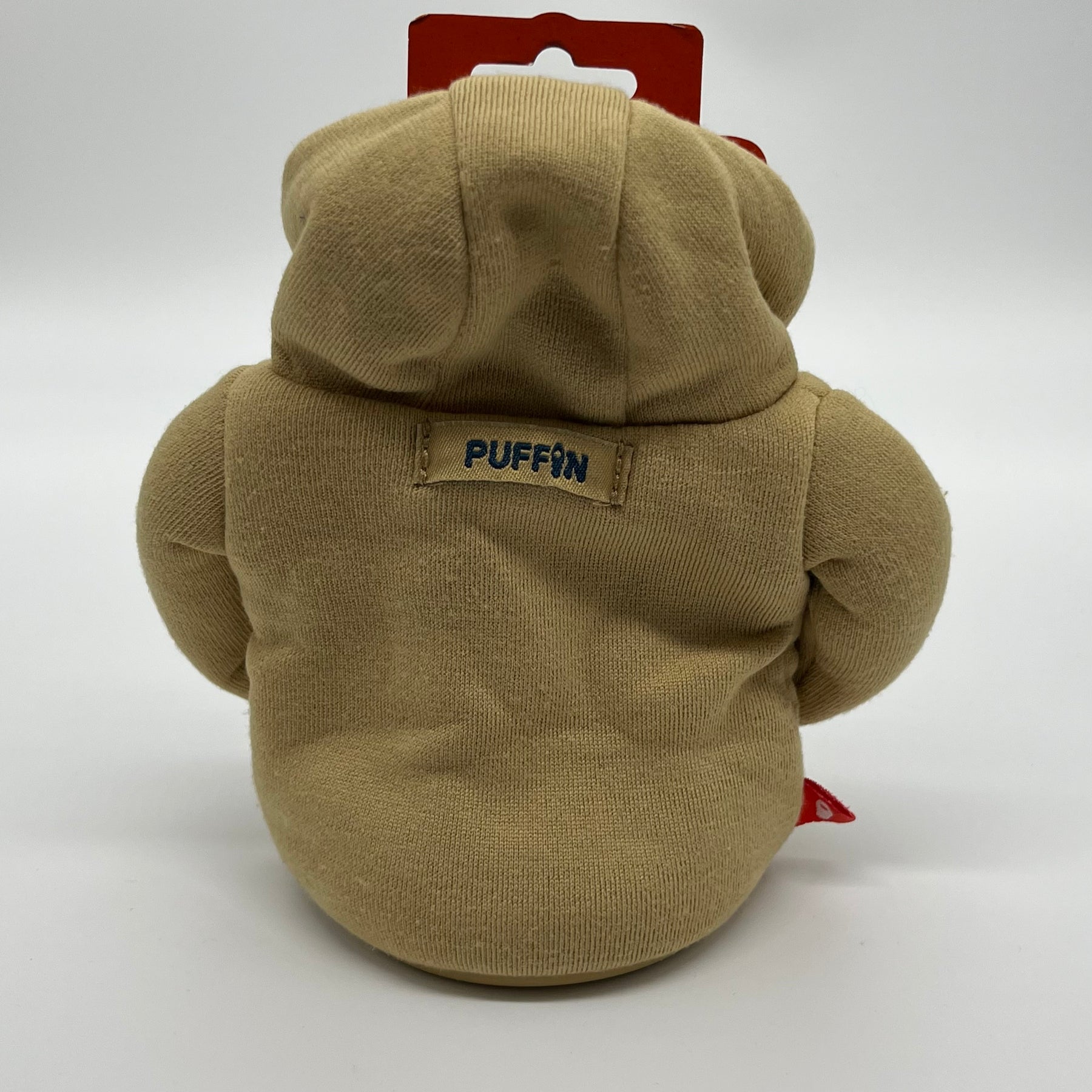 Puffin Drink Holder - Tan Sweatshirt w/ custom Colorado Flag Logo - 12 oz