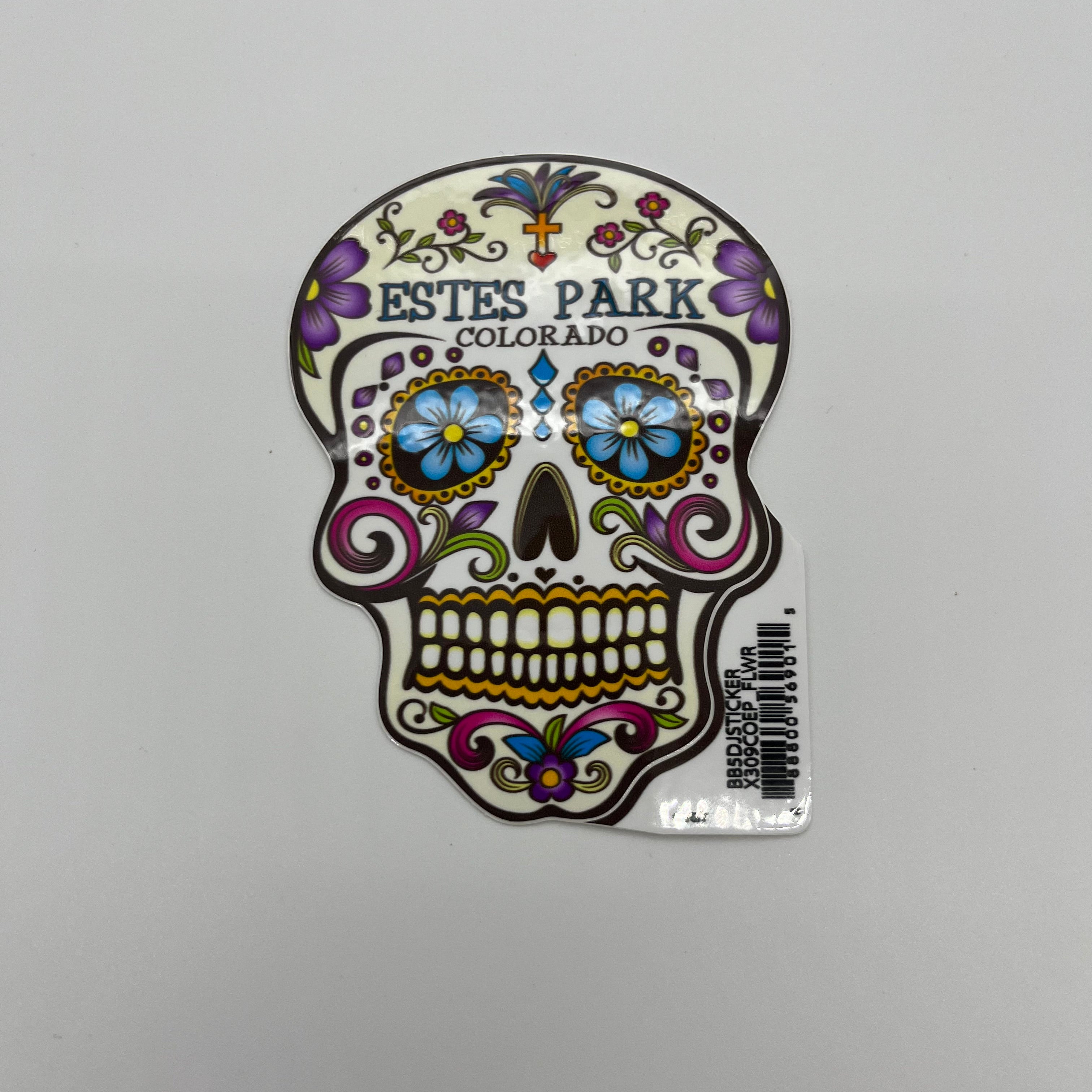 Sticker - Estes Park - Dia de los Muertos - Die Cut
