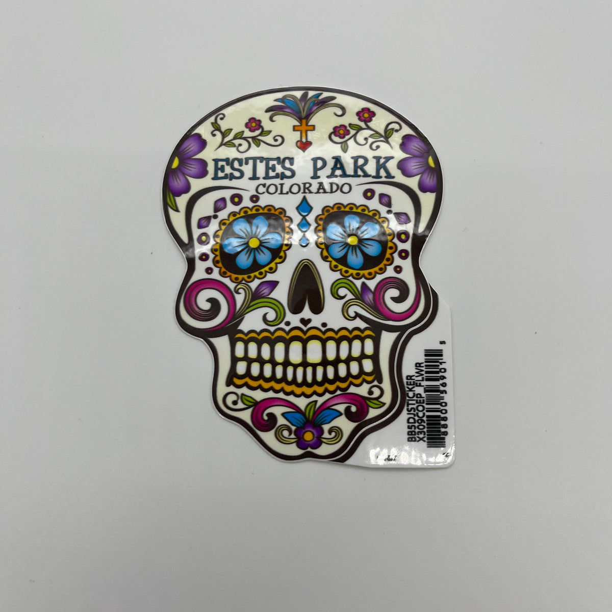 Sticker - Estes Park - Dia de los Muertos - Die Cut