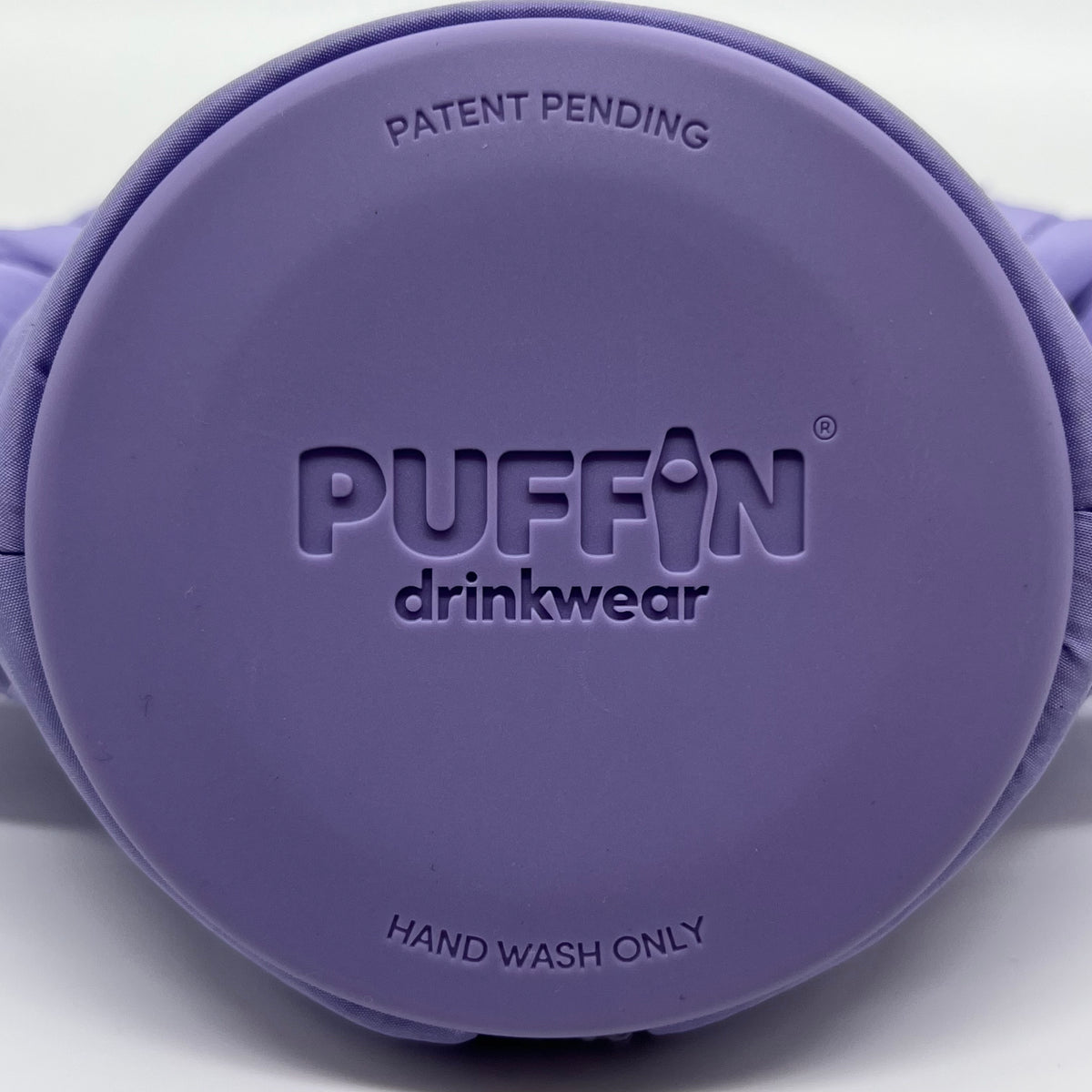 Puffin Drink Holder - Purple w/ custom Colorado Flag Logo - 12 oz