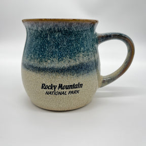 Mug - Rocky Mountain National Park - Blue Ceramic Fade